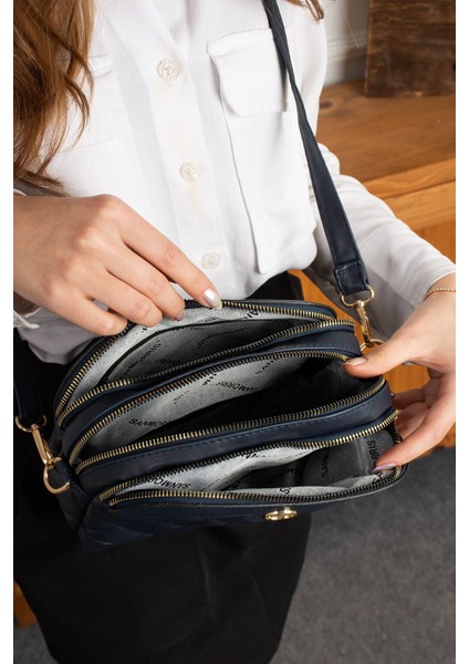 Kadın Ayarlanabilir Çapraz Askılı 4 Bölmeli Omuz ve Çapraz Çanta fırsatları