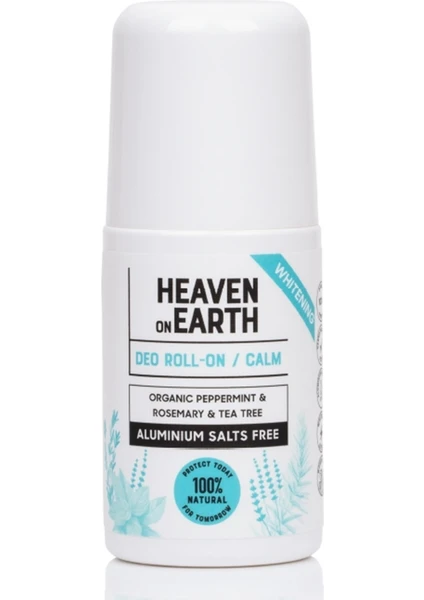 Heaven On Earth Doğal Organik Roll On Calm- Aluminyum Tuzu Içermez 50 ml Vegan