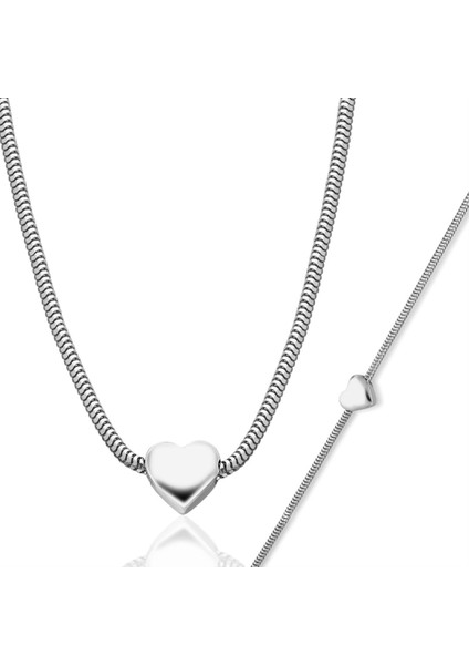 Kıvrık Kalp Zincir Seti fiyatları