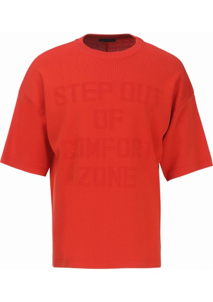 Turuncu Bisiklet Yaka Jakarlı Triko fırsatları