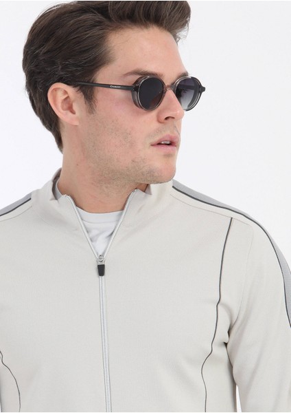 Bej Yarım Balıkçı Yaka Jakarlı Hırka fırsatları