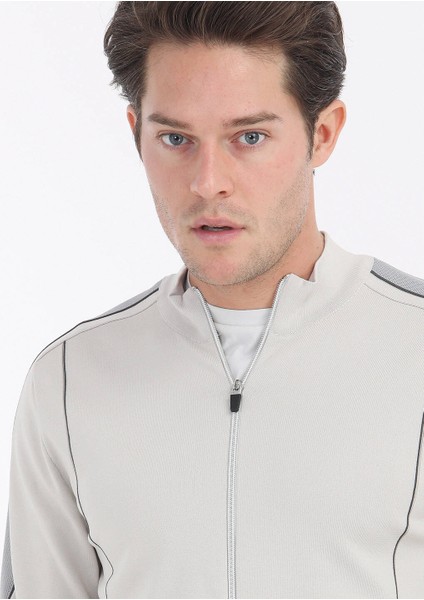 Bej Yarım Balıkçı Yaka Jakarlı Hırka indirimleri