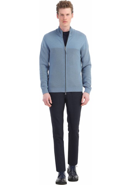 Mavi Bisiklet Yaka Selanik Pamuk Karışımlı Hırka fiyatları