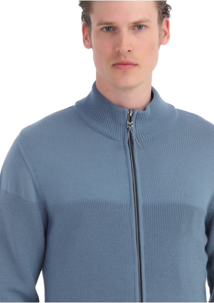 Mavi Bisiklet Yaka Selanik Pamuk Karışımlı Hırka fırsatları