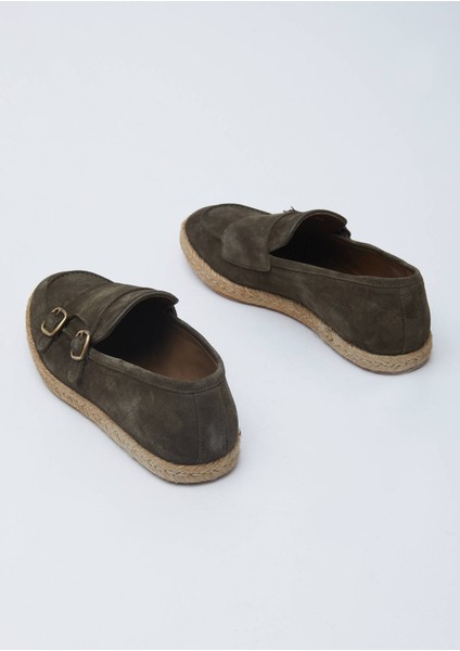 Haki Süet Casual Loafer indirimleri