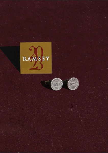 Silver Metal Kol Düğmesi