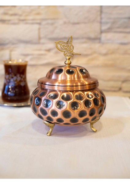 Bakır Şekerlik Gamzeli Model (İki Renk) fiyatları