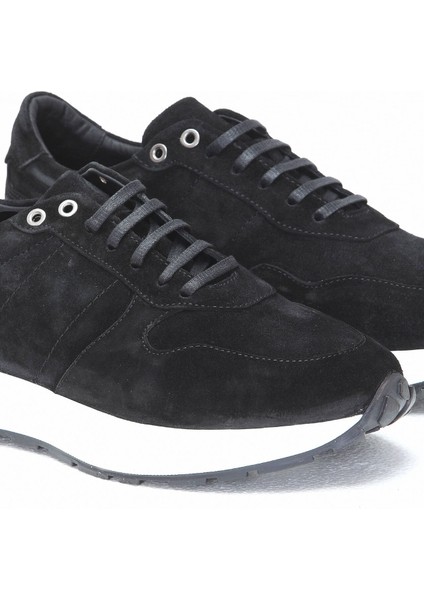 Siyah Süet Spor Ayakkabı modelleri