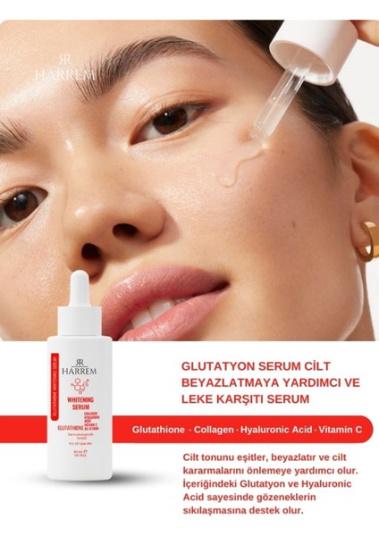 Glutatyon Serum Cilt Beyazlatmaya Yardımcı ve Leke Karşıtı Serum