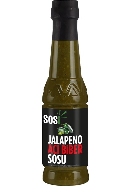 Biber Parçacıklı Jalapeno Biber Sosu