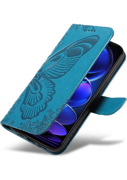 Xiaomi Redmi Not 12 Için Flip Case Pro Artı Ayrılabilir El Kayışı ile (Yurt Dışından)