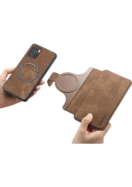 Xiaomi Redmi Not 10 Için Flip Case 4g Cüzdan Kart Standı Mıknatıs Koruyucu (Yurt Dışından) fırsatları