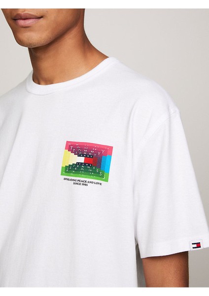 Tommy Jeans Erkek Regular Fıt T-Shirt fiyatları