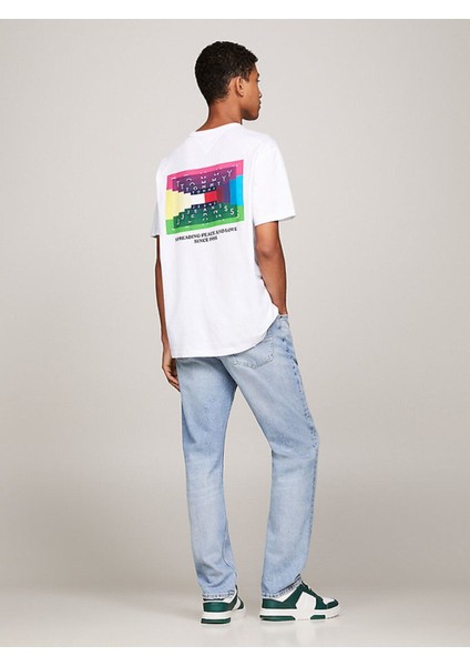 Tommy Jeans Erkek Regular Fıt T-Shirt modelleri