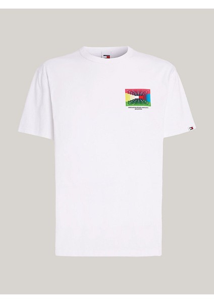 Tommy Jeans Erkek Regular Fıt T-Shirt fırsatları