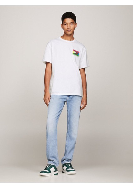 Tommy Jeans Erkek Regular Fıt T-Shirt indirimleri