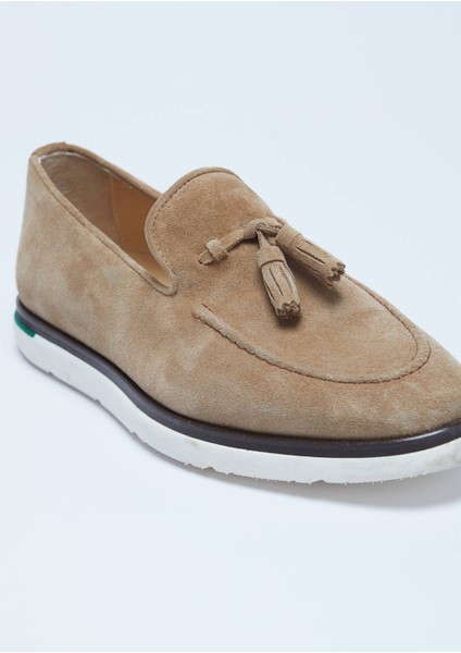 Taba Süet Casual Loafer fiyatları