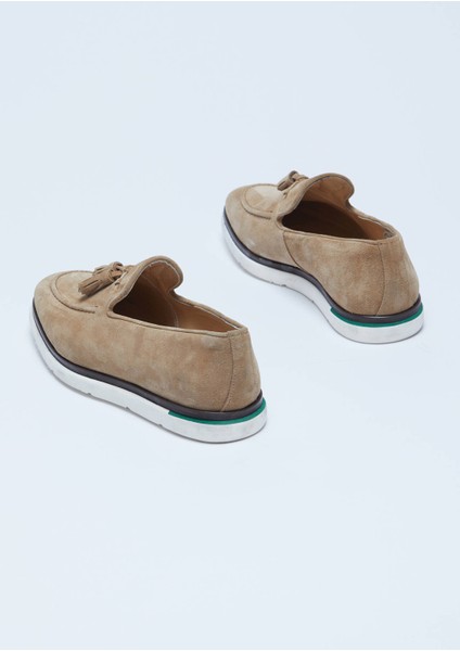 Taba Süet Casual Loafer indirimleri