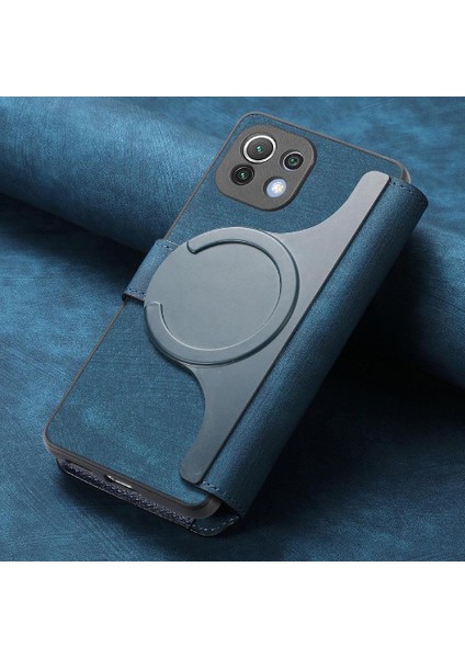 Xiaomi 11 Lite Için Flip Case Retro Cüzdan Kart Standı Mıknatıs Koruyucu (Yurt Dışından) fırsatları