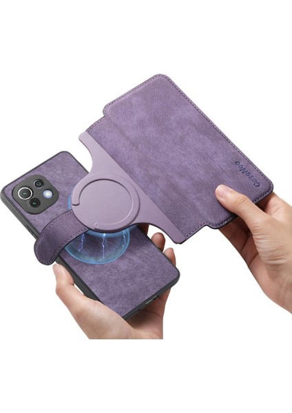 Xiaomi 11 Lite Için Flip Case Retro Cüzdan Kart Standı Mıknatıs Koruyucu (Yurt Dışından) fırsatları