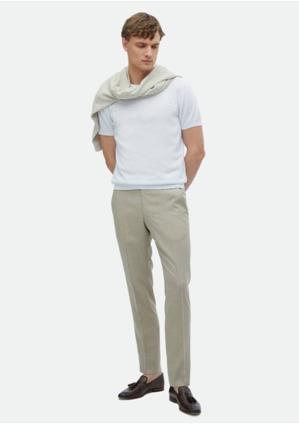 Beyaz Bisiklet Yaka Düz Örgü %100 Pamuk Triko fiyatları