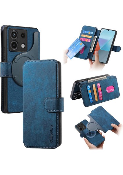 Xiaomi Redmi Not Için Flip Case 13 Pro 5g Cüzdan Mıknatıs Koruyucu Malzeme (Yurt Dışından)