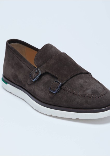 Kahverengi Süet Casual Loafer fiyatları