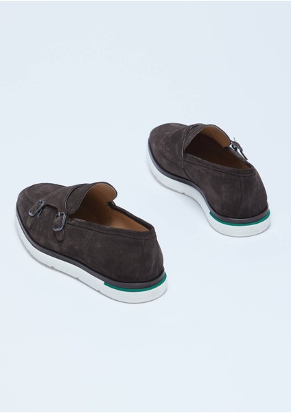 Kahverengi Süet Casual Loafer indirimleri
