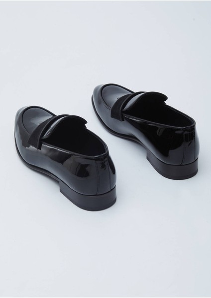 Siyah Rugan Klasik Smokin Ayakkabı indirimleri