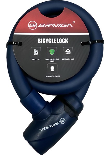 K805 Anahtarlı Kablo Kilit Mavi 15X650 mm fiyatları