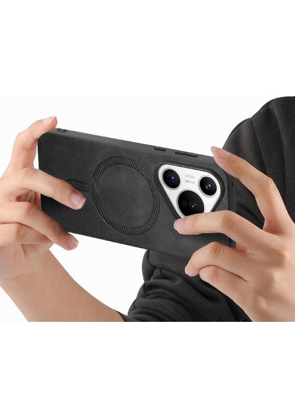 Huawei Pura 70 Magsafe Araba Mounts Için Flip Case Hafif Kablosuz Ince (Yurt Dışından)