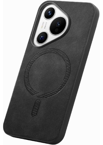 Huawei Pura 70 Magsafe Araba Mounts Için Flip Case Hafif Kablosuz Ince (Yurt Dışından)