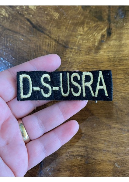 7x2 cm Nakış Işkeme Yazılı Arma Dikiş Aksesuarı Apolet fiyatları