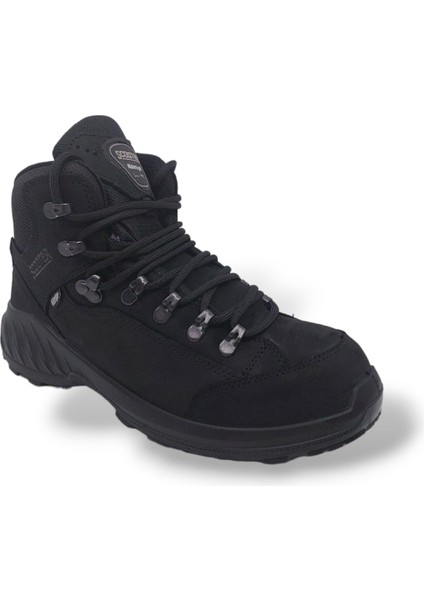 4107 Erkek Siyah Su Geçirmez Deri Outdoor Bot fırsatları