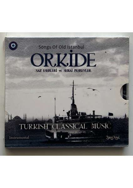 Orkide Saz Eserleri ve Semai Peşrevler CD (Jelatininde Sıfır Orjnal Dönem Baskı Cd)