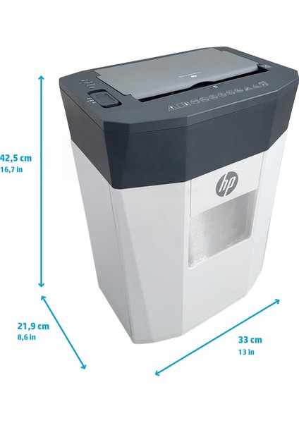 Hp Oneshred Auto 80CC Otomatik Beslemeli Evrak Imha Makinesi