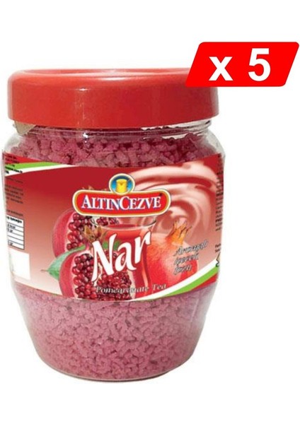 Granül Nar Aromalı Içecek Tozu 300 gr x 5'li Paket