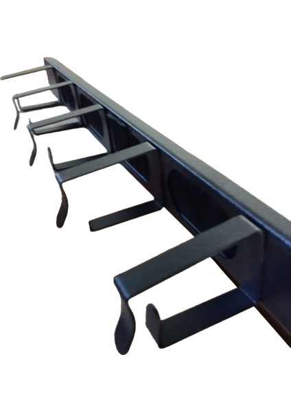 1u Yatay 5 Kancalı Fırçalı Organizer