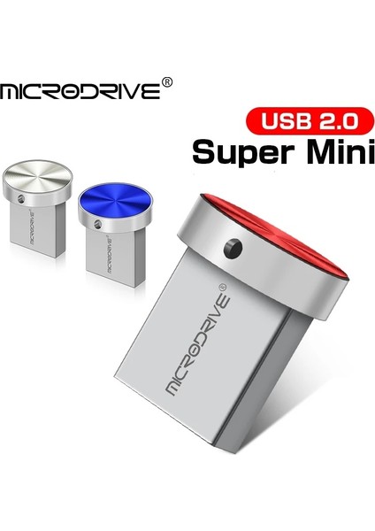 64Gb. 2.0 Süper Mini Usb Flash Bellek Orjinal Metal Sağlam Minik
