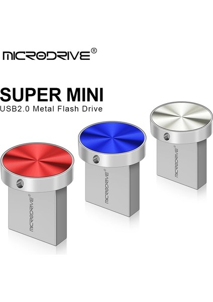 64Gb. 2.0 Süper Mini Usb Flash Bellek Orjinal Metal Sağlam Minik