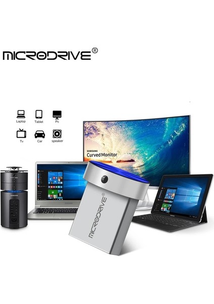 64Gb. 2.0 Süper Mini Usb Flash Bellek Orjinal Metal Sağlam Minik