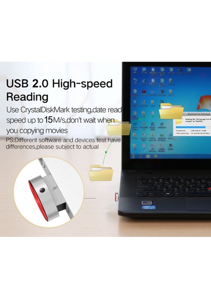 64Gb. 2.0 Süper Mini Usb Flash Bellek Orjinal Metal Sağlam Minik