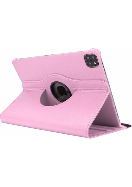 iPad Pro 4. Nesil M2 2022 11 Inç 360° Dönebilen Standlı Tablet Kılıfı Ekran Koruyucu ve Kalem Seti