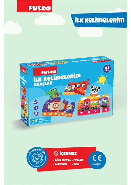 Ilk Kelimelerim Puzzle - Araçlar