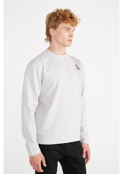 Erkek Gri Sweatshirt ( Model Kodu : J232406 )