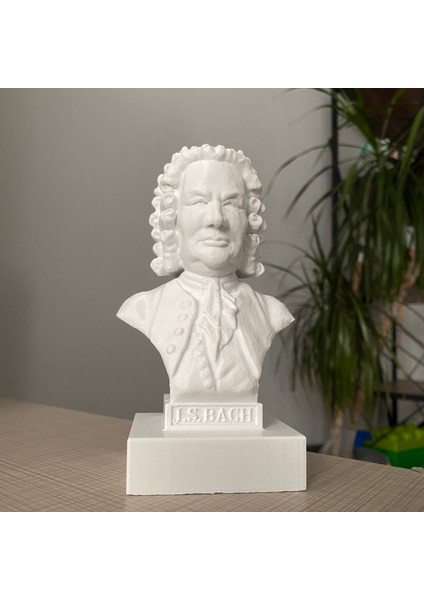 Root Made Johann Sebastian Bach Büstü Dekoratif Obje Biblo