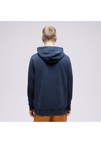 Cursive Hood Erkek Sweatshirt Lacivert