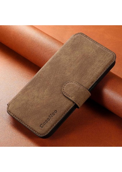 Xiaomi Redmi Not 13 Için Flip Case 5g Kart Standı Cüzdan Retro Mıknatıs (Yurt Dışından)