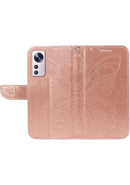Xiaomi 12 Için Flip Case Yüksek Kalite Deri Ayrılabilir El Kayışı ile (Yurt Dışından)