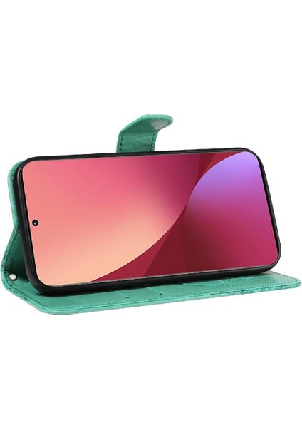 Xiaomi 12 Için Flip Case Yüksek Kalite Deri Ayrılabilir El Kayışı ile (Yurt Dışından)